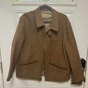 Ralph Lauren Polo Lightweight Wool Herringbone Topcoat - Short